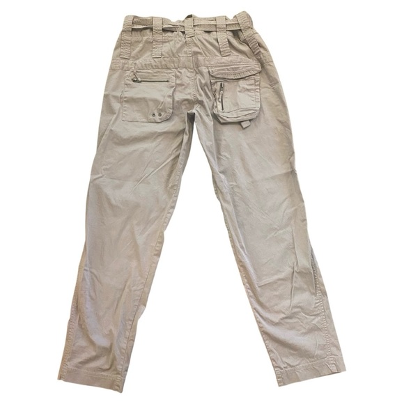 Johnny Was Pete & Greta Tyla Belted Cargo Pants Sz 4 - Picture 7 of 9